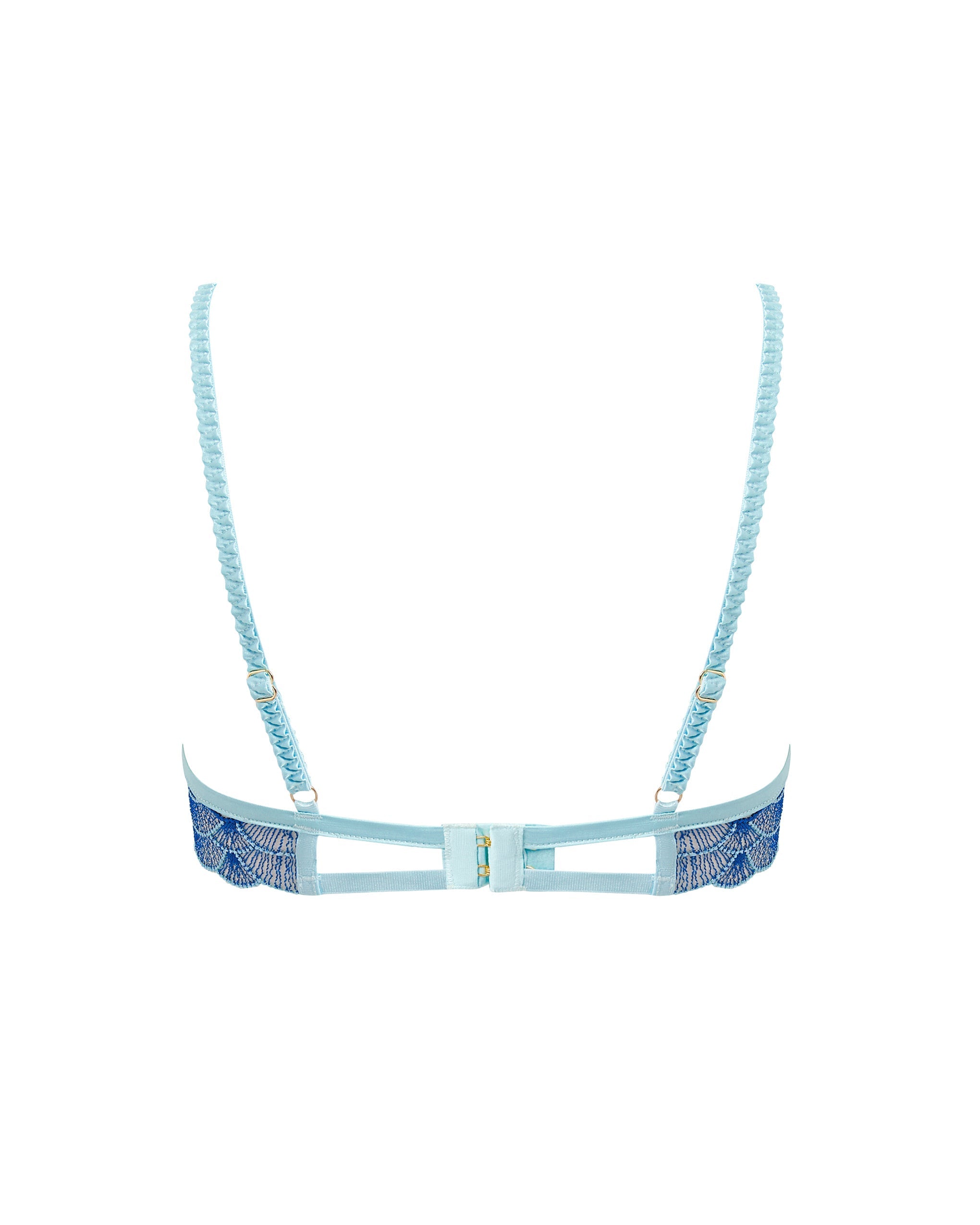 Soutien-gorge avec armatures Elina Bleu Égyptien/Bleu paradisiaque/Transparent