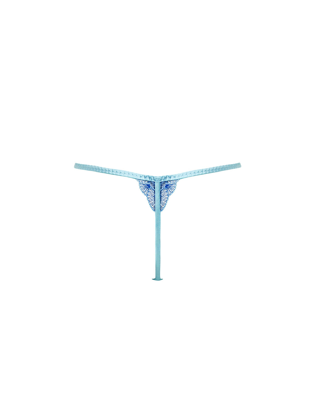 String Elina Bleu Égyptien/Bleu paradisiaque/Transparent