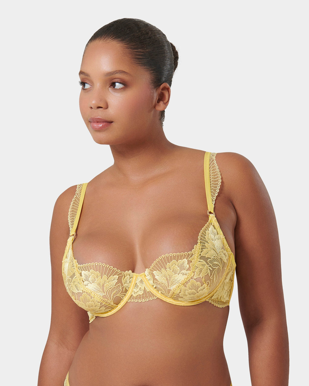 Soutien-gorge avec armatures Gabriella Jaune