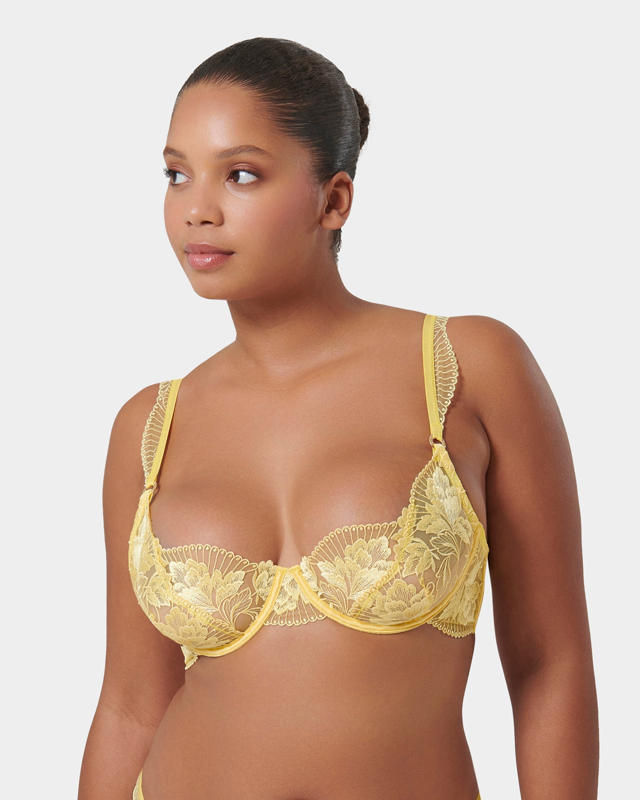 Soutien-gorge avec armatures Gabriella Jaune