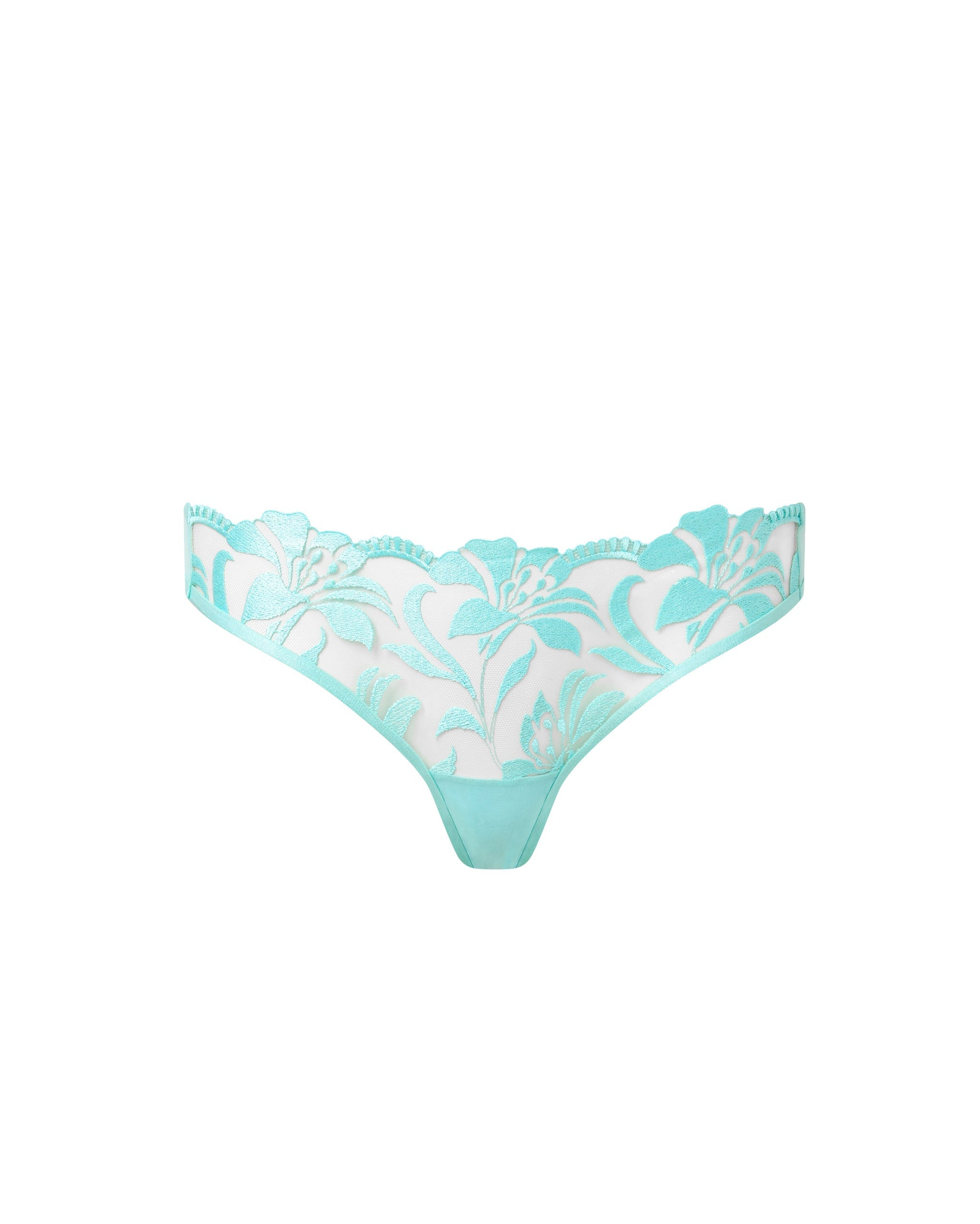 Culotte Leonora Bleu Paradisiaque/Transparent