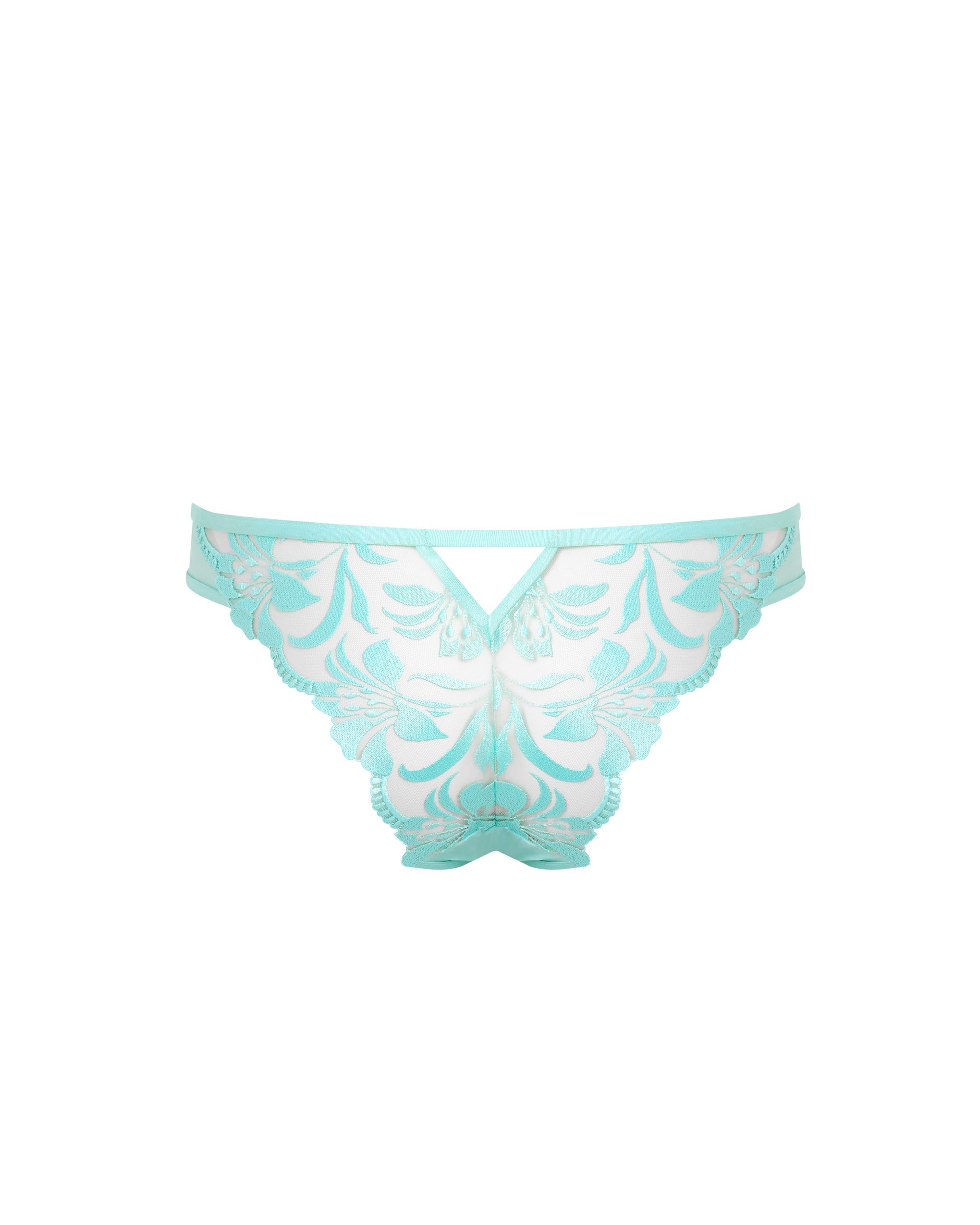 Culotte Leonora Bleu Paradisiaque/Transparent