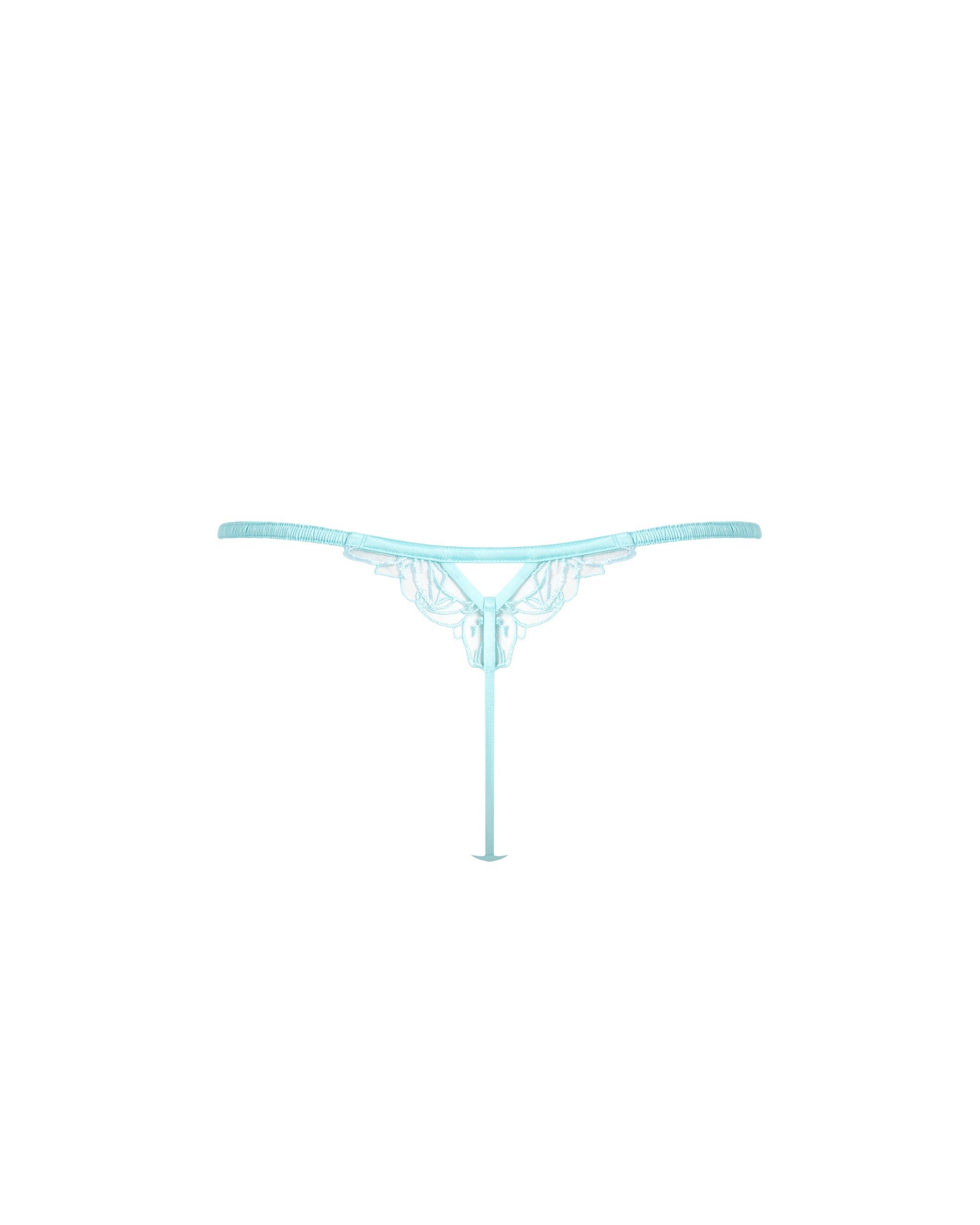 String Lilly Bleu Paradisiaque/Bleu Eau Glacée/Transparent