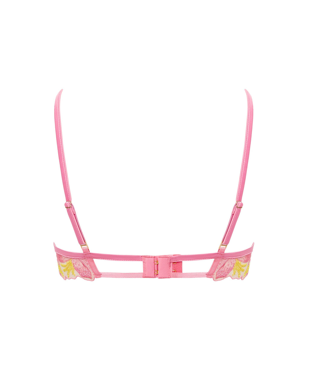 Soutien-gorge Patrice Rose/Jaune/Transparent
