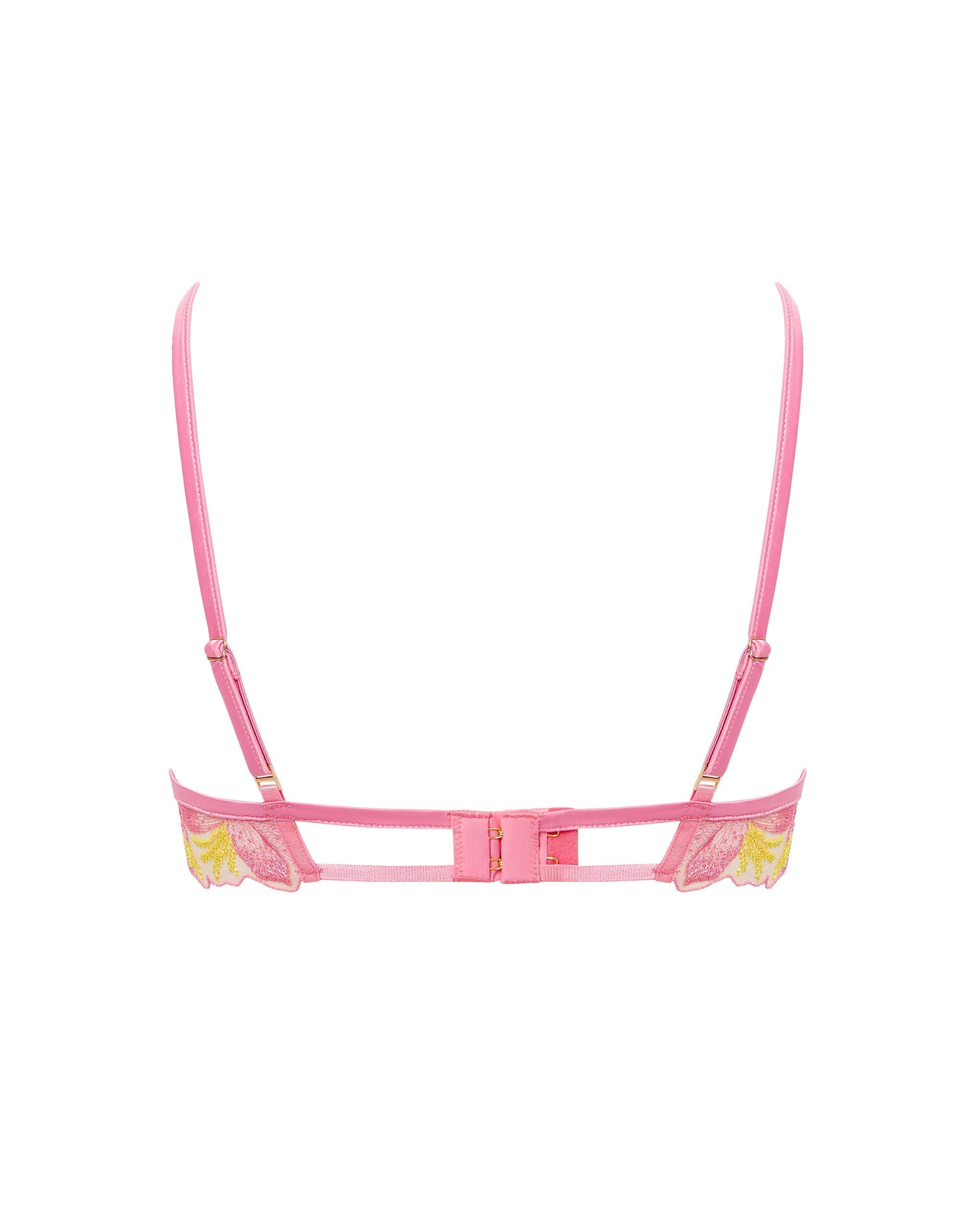 Soutien-gorge Patrice Rose/Jaune/Transparent