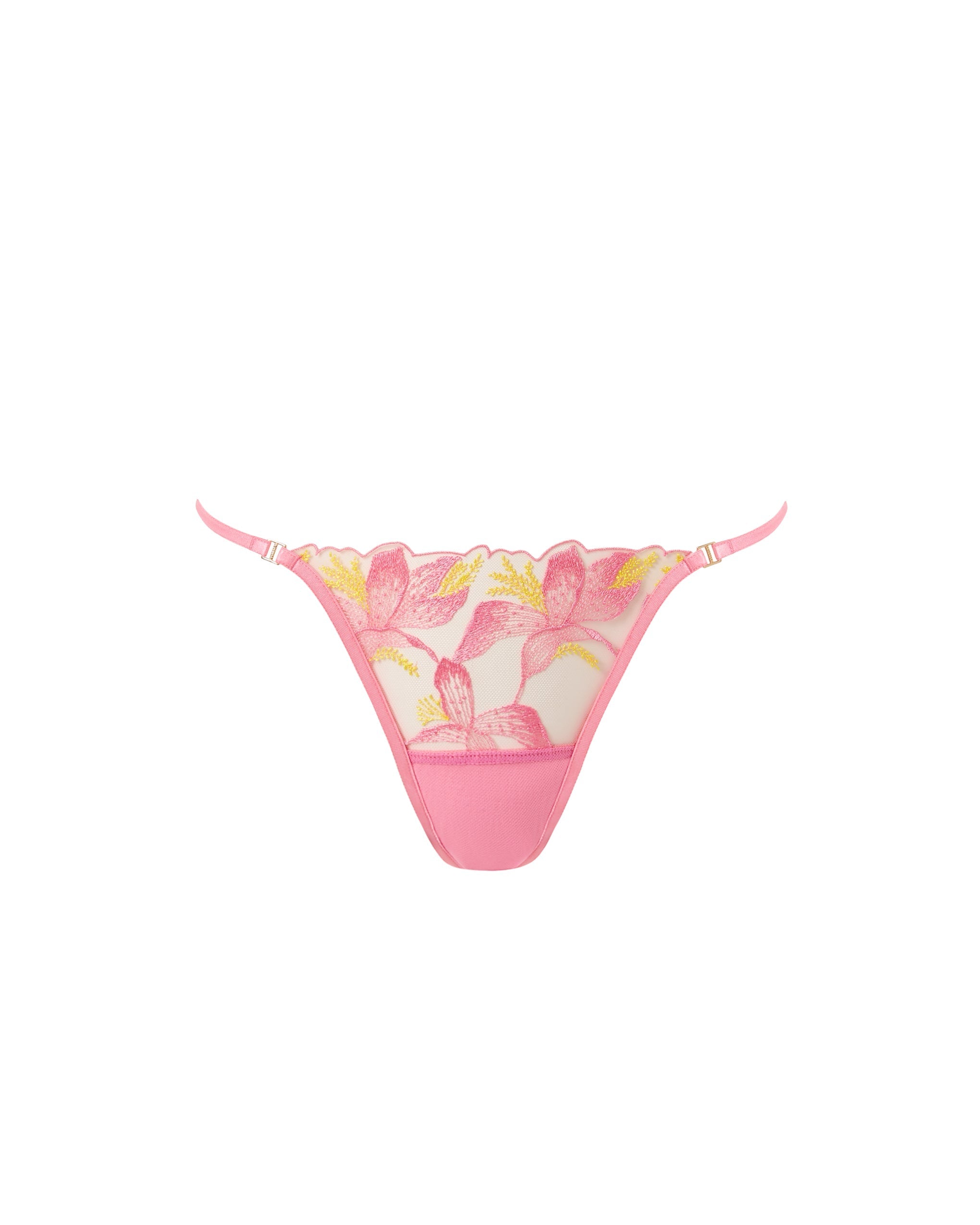 Culotte Patrice Rose/Jaune/Transparent