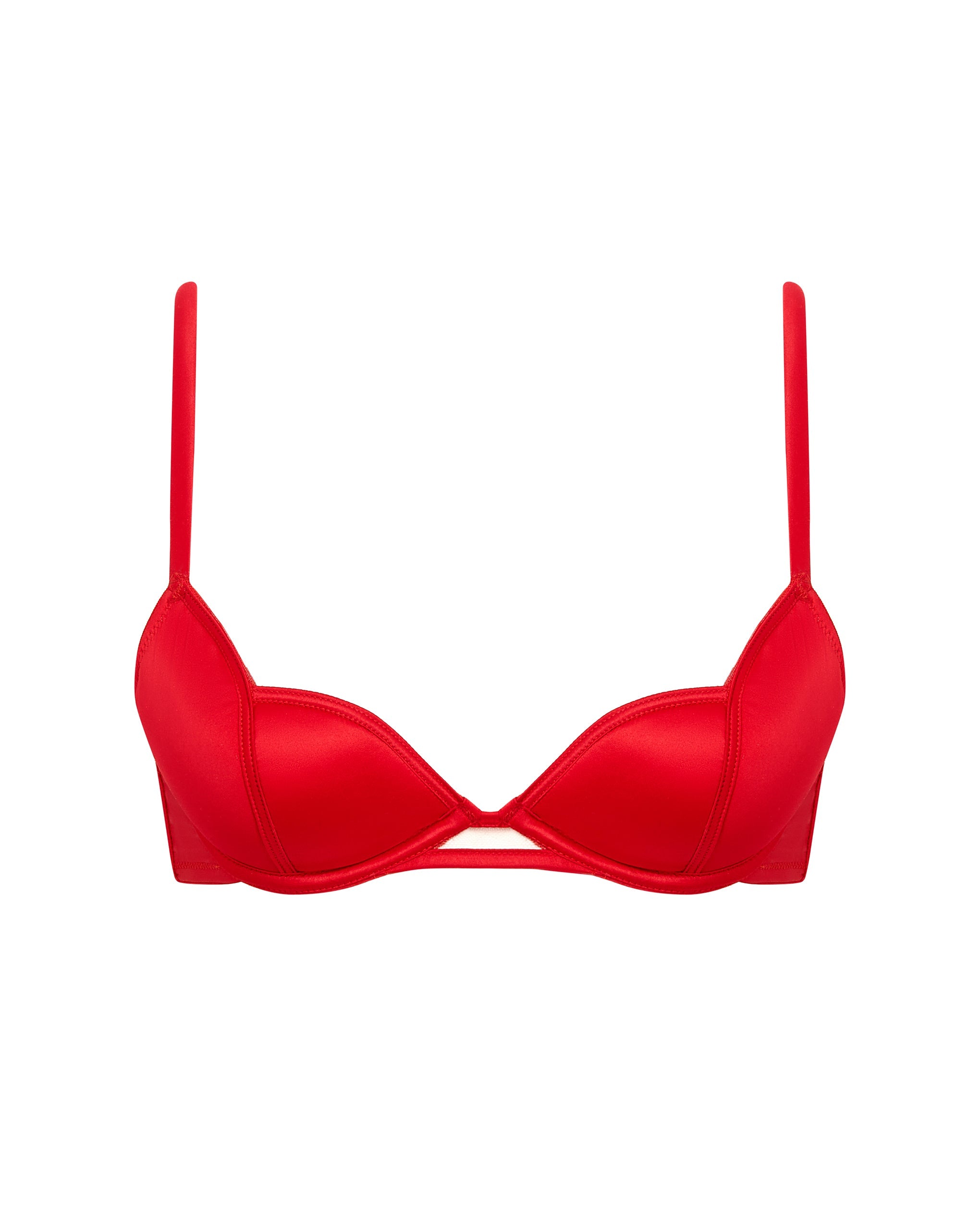 Soutien-gorge avec armatures Cara Rouge
