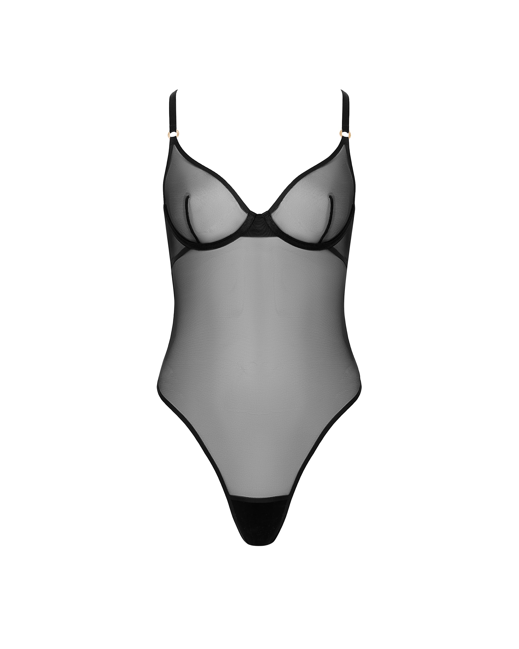 Body avec armatures Naomi Noir