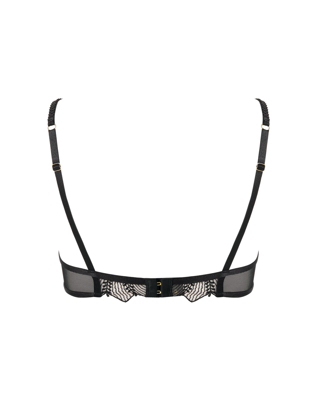 Soutien-gorge Sadiya Brodé Noir