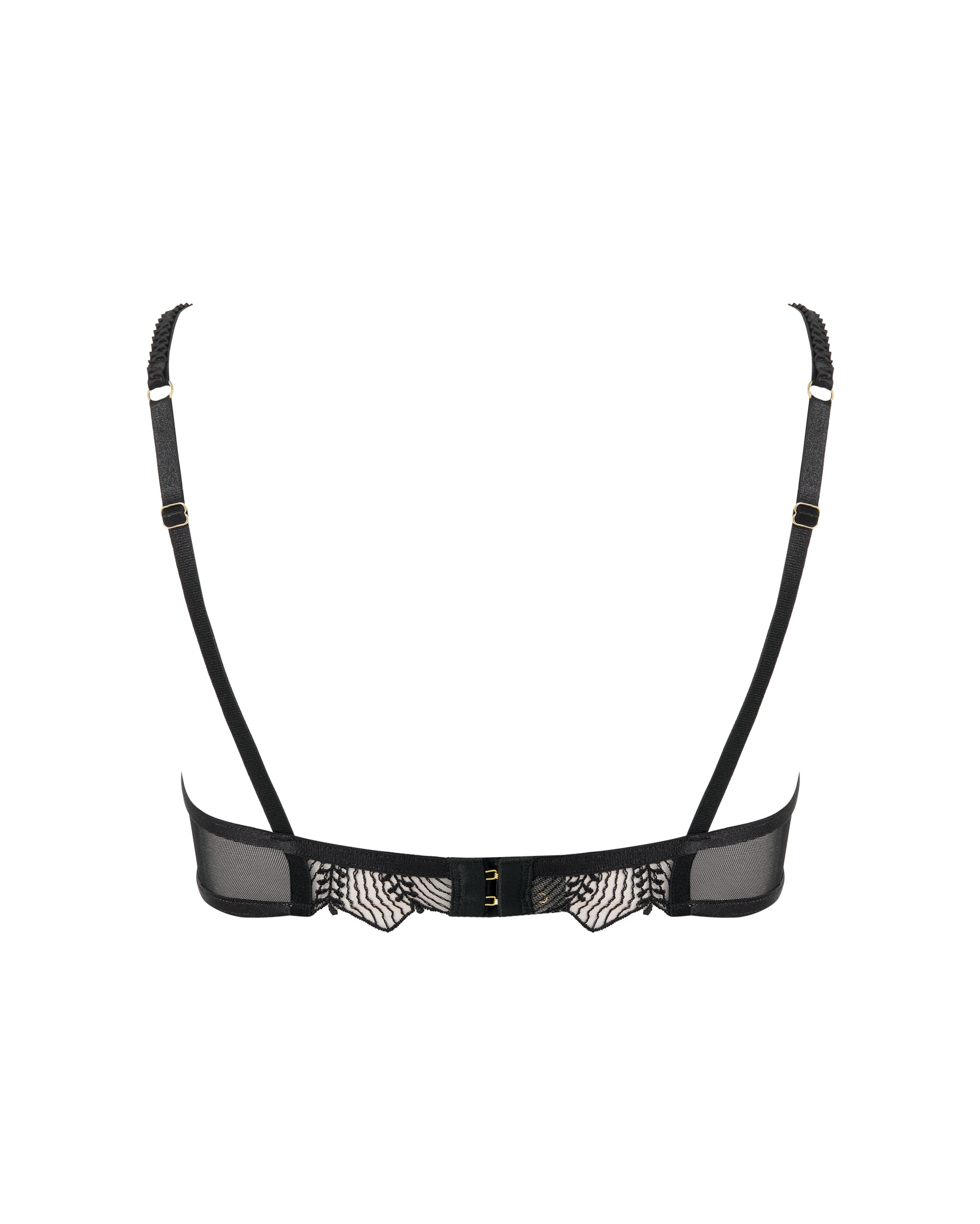 Soutien-gorge Sadiya Brodé Noir