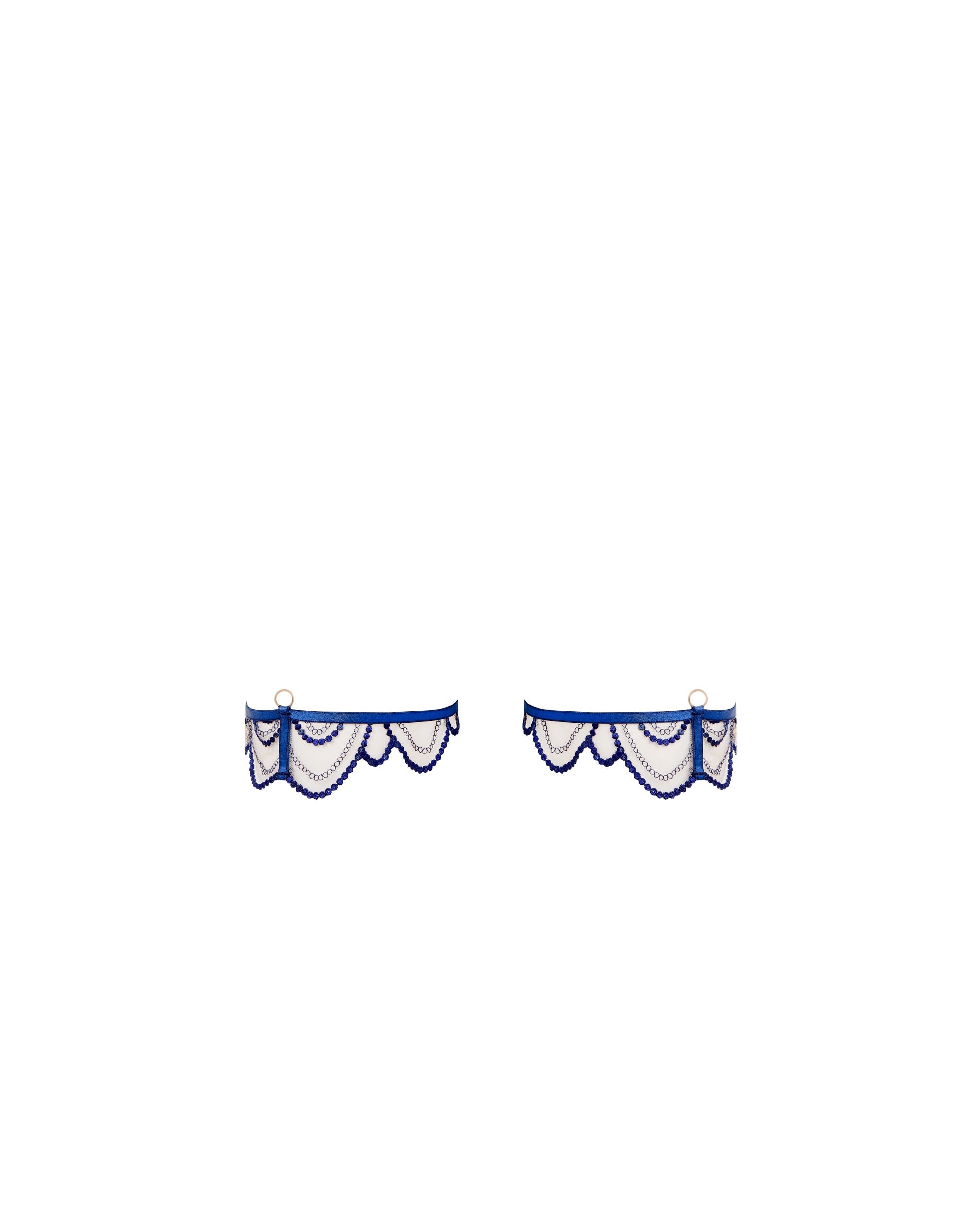 Porte-jarretelles détachable Soraya Bleu