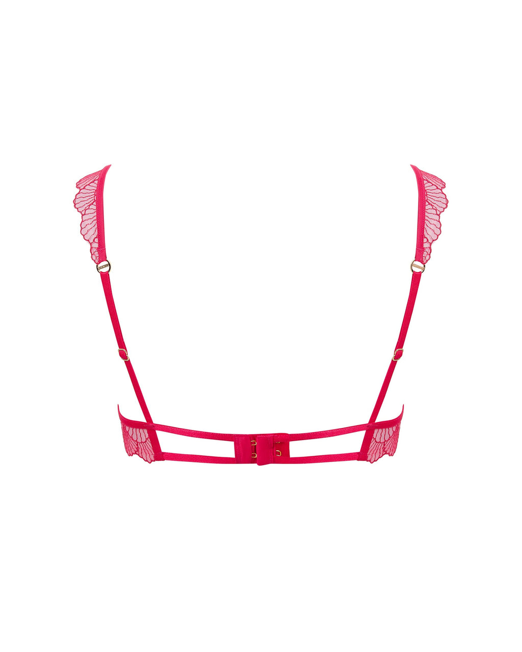 Soutien-gorge Vermont Brodé Transparent Rose