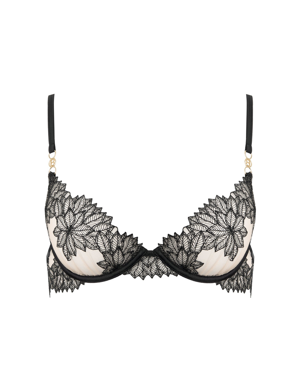 Soutien-gorge Inaya Floral Transparent Noir