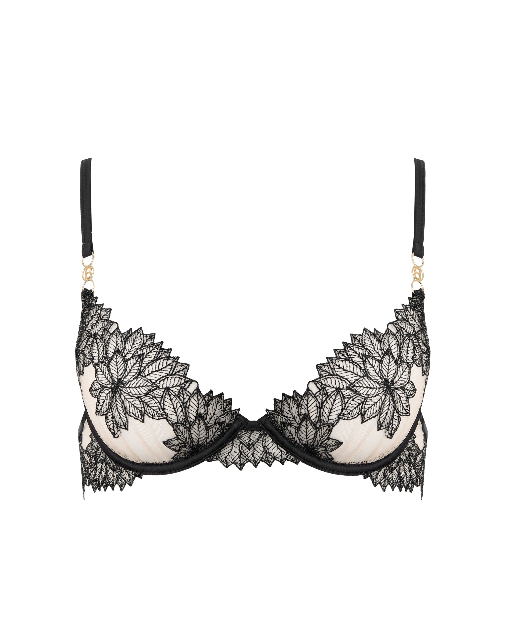 Soutien-gorge Inaya Floral Transparent Noir