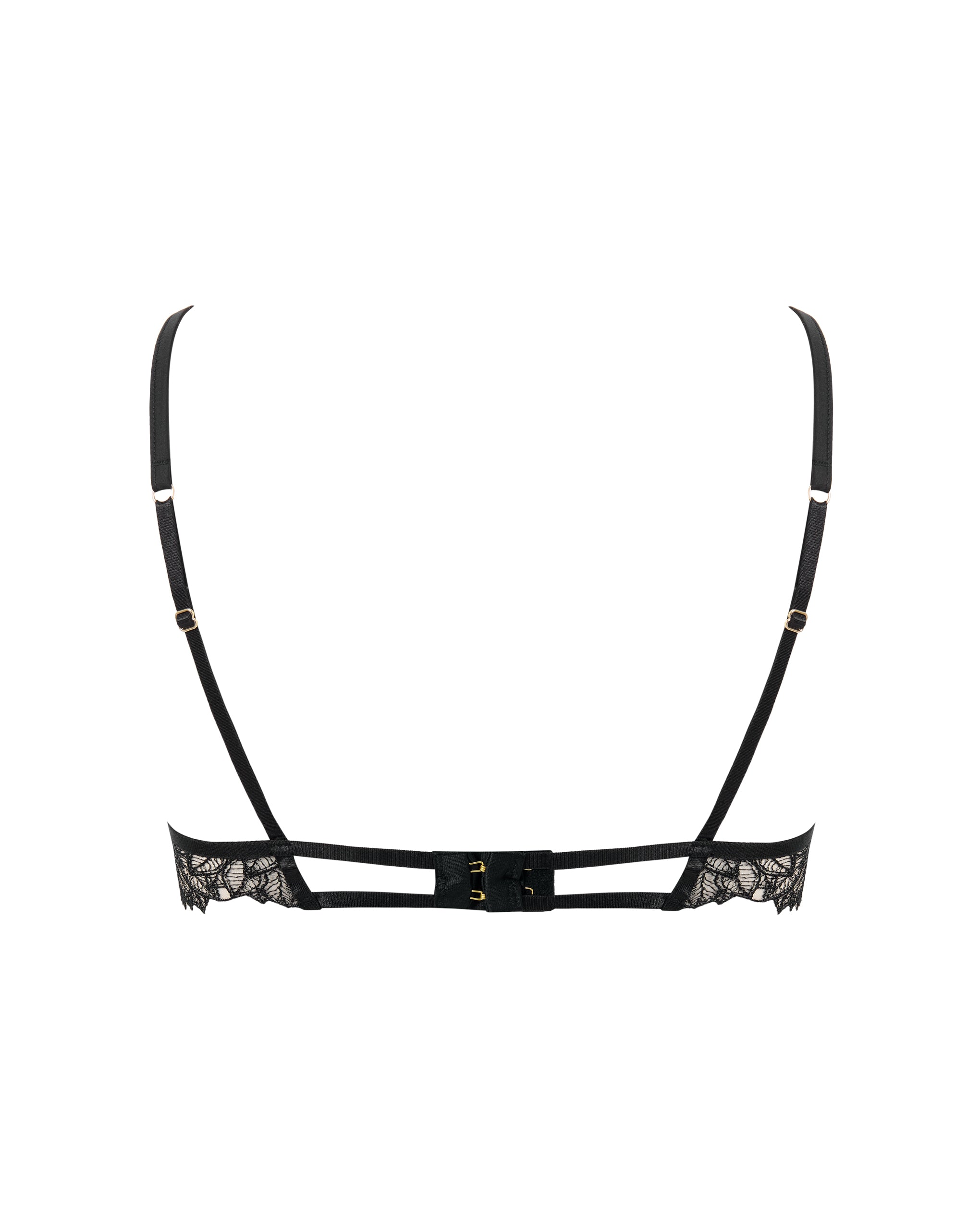 Soutien-gorge Inaya Floral Transparent Noir