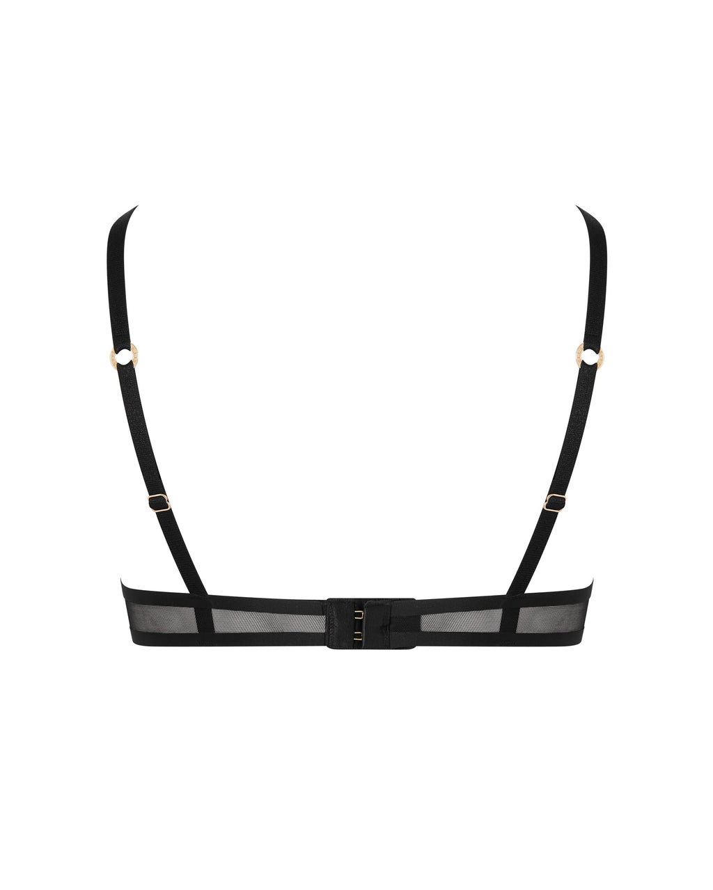 Soutien-gorge avec coque Naomi en Résille Noir