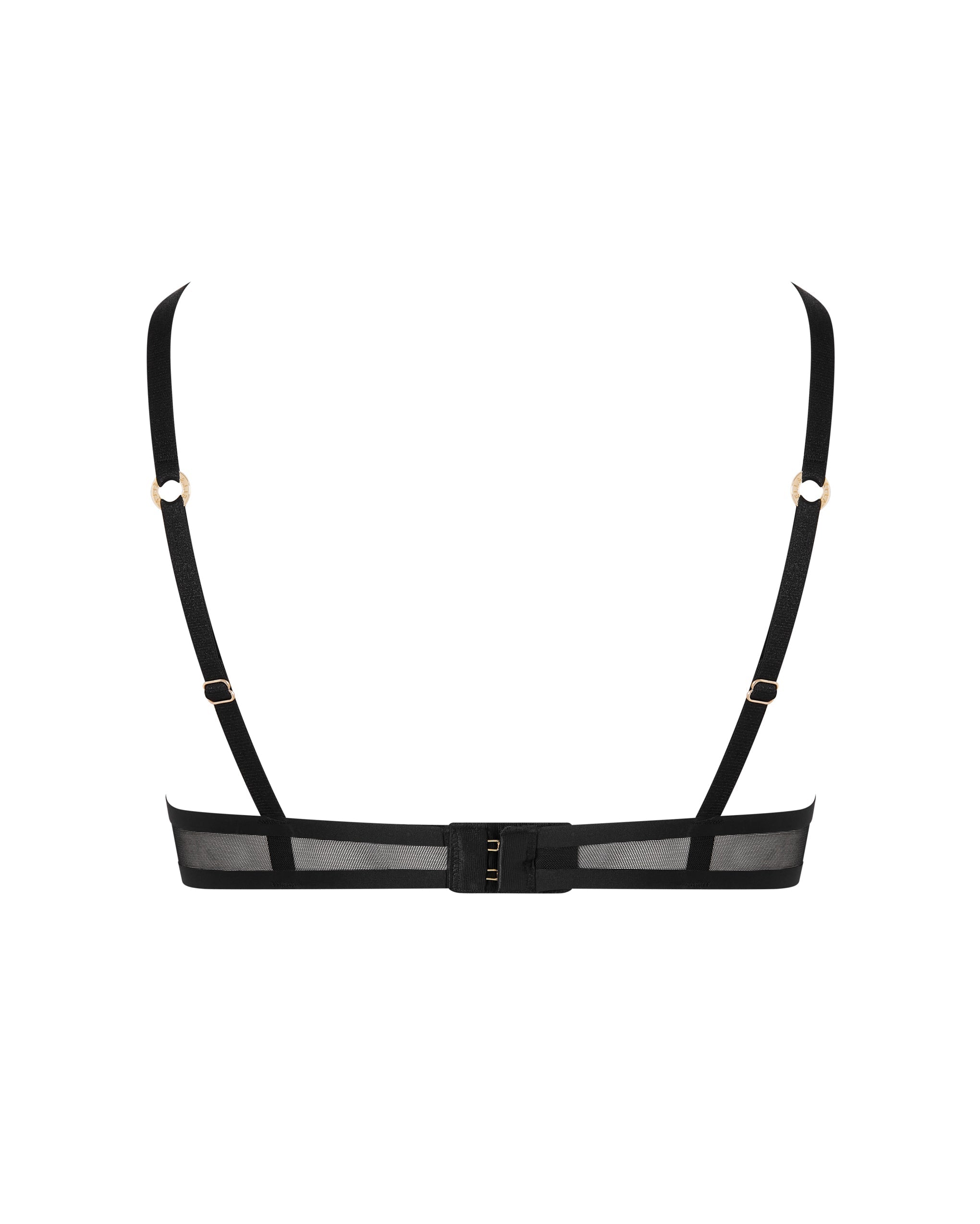 Soutien-gorge avec coque Naomi en Résille Noir