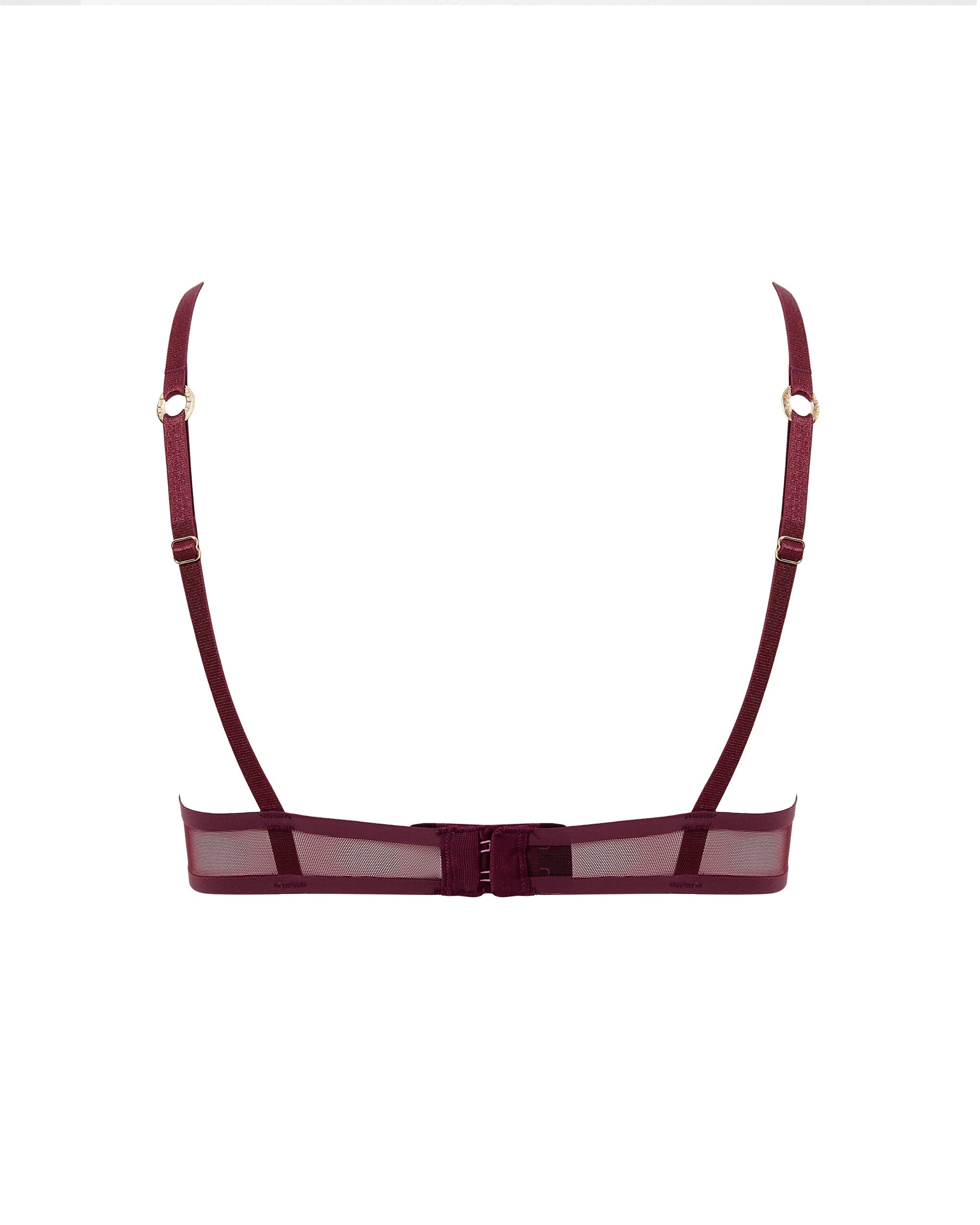 Soutien-gorge Naomi en Résille Cerise
