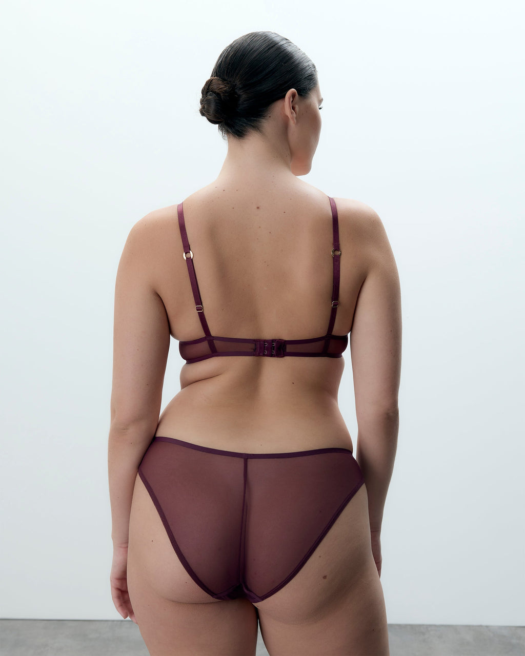 Soutien-gorge Naomi en Résille Cerise