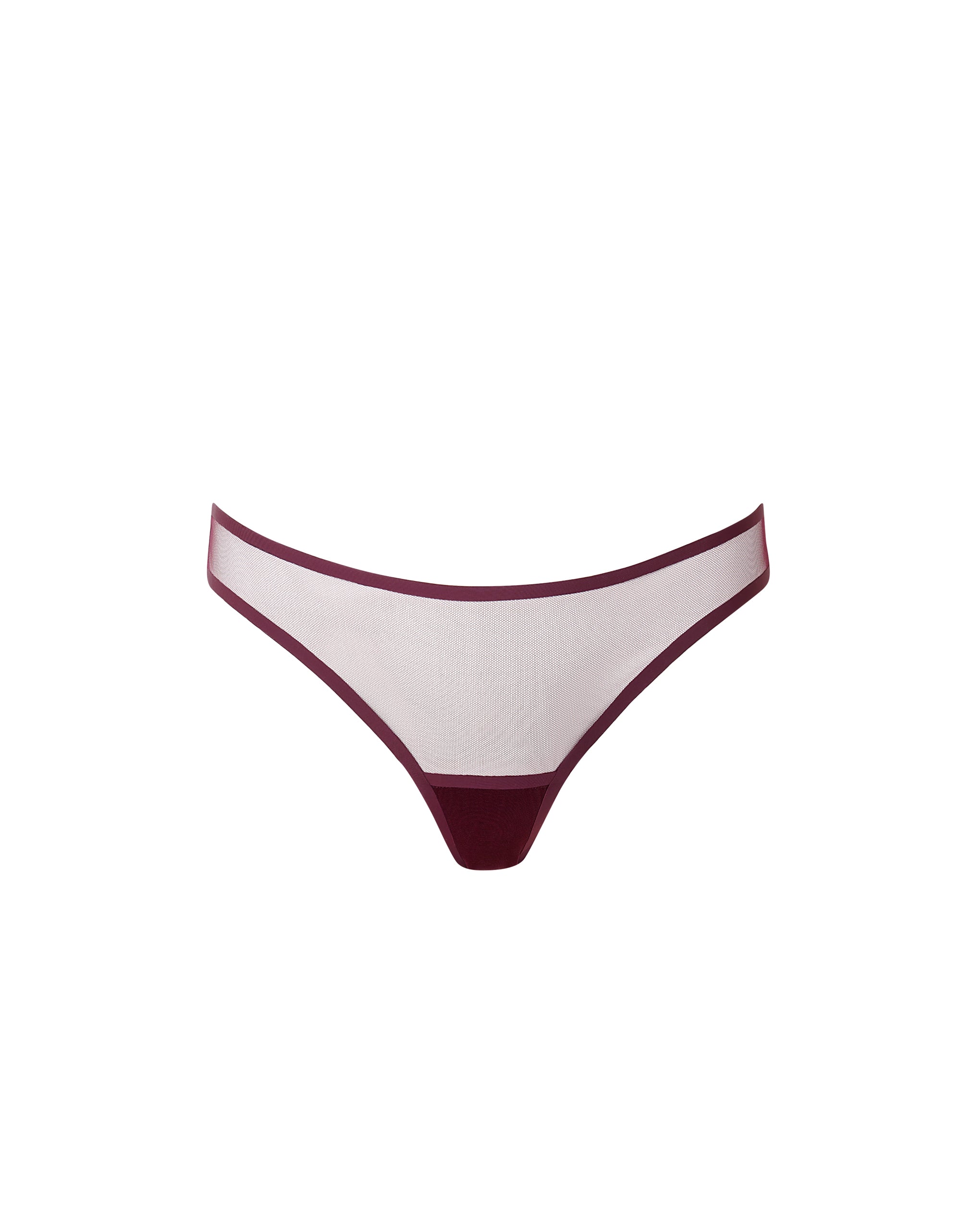 Culotte Naomi en Résille Cerise
