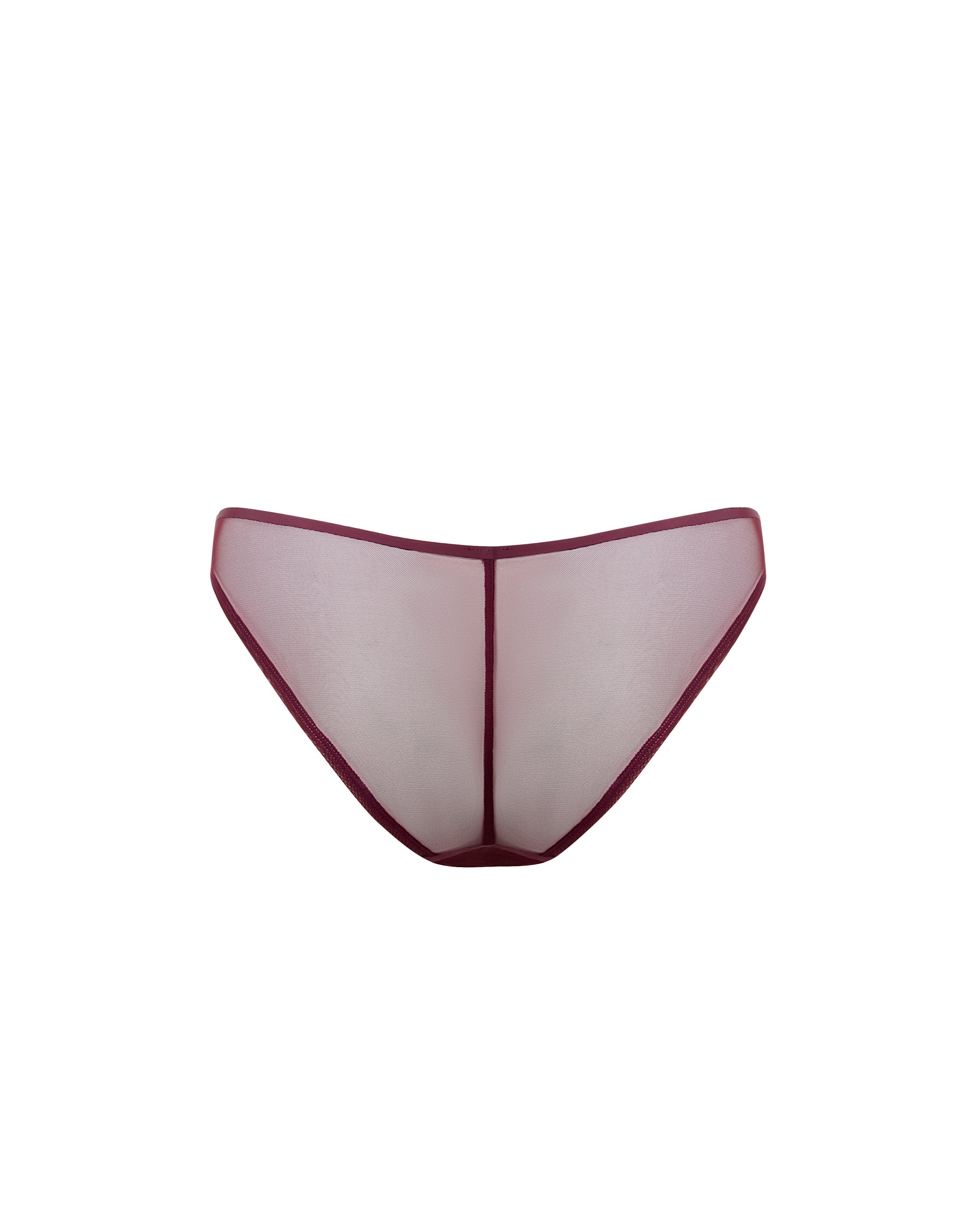 Culotte Naomi en Résille Cerise