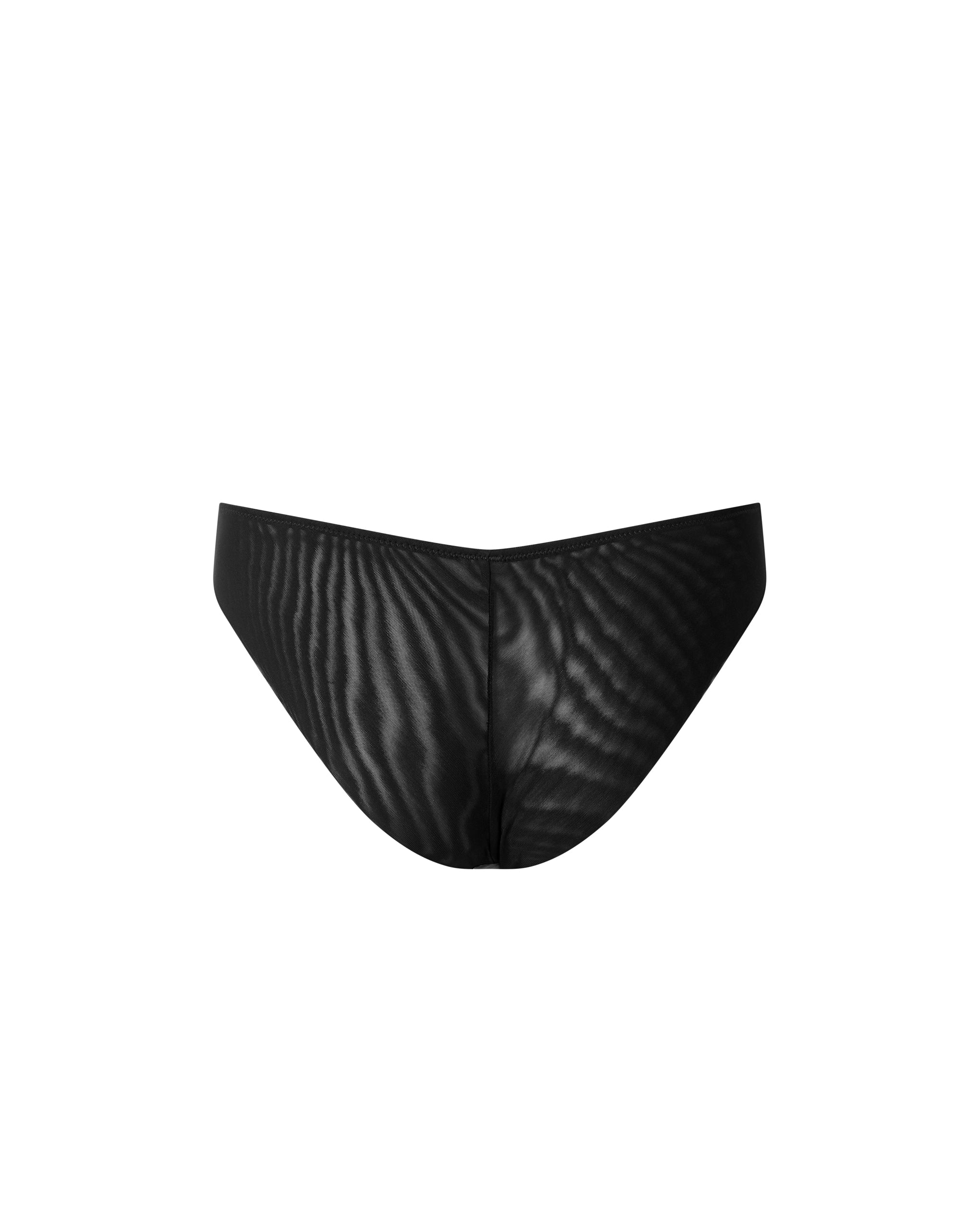 Culotte Verona en Satin Noir
