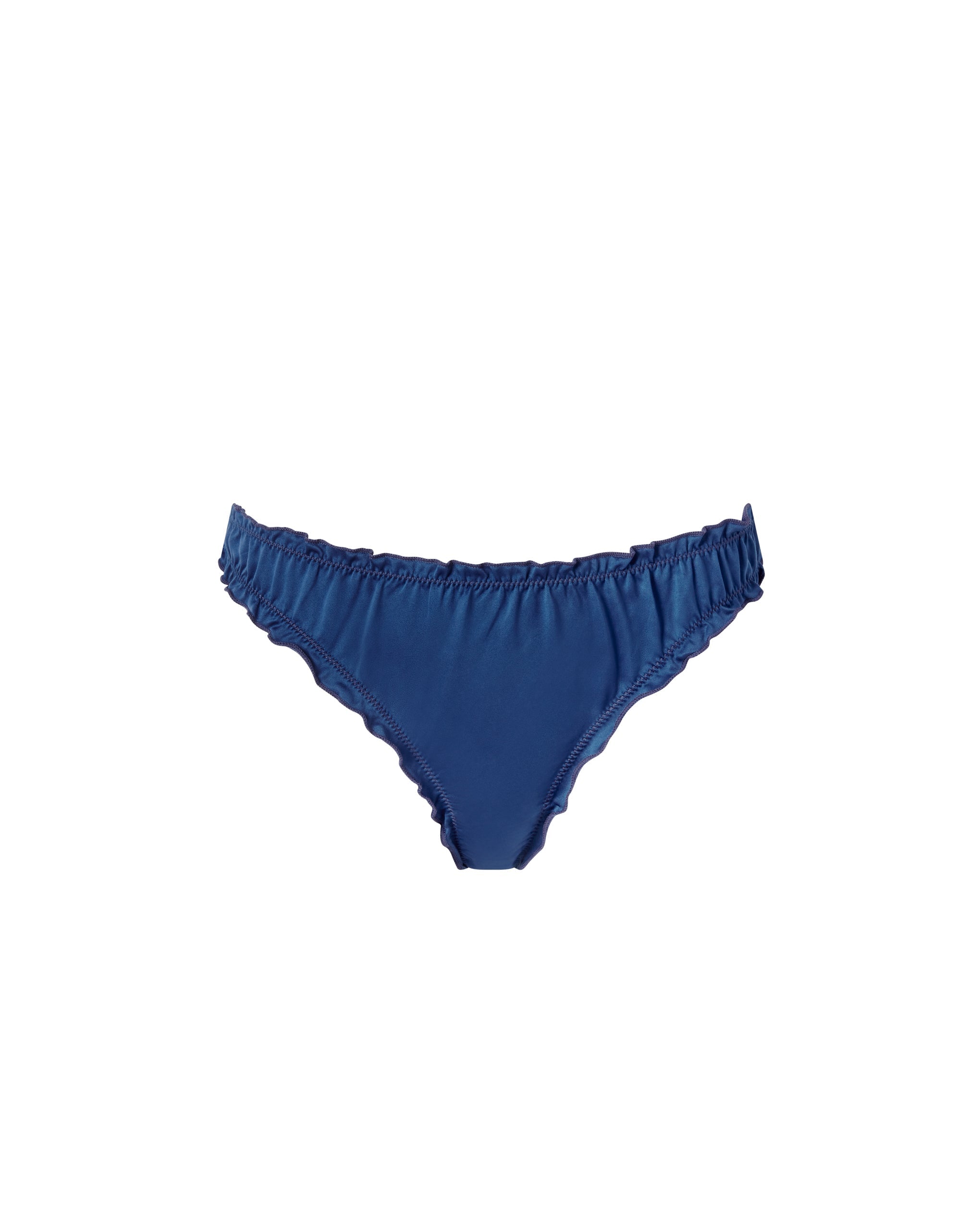 String Verona Cadeau en Satin Bleu Marine