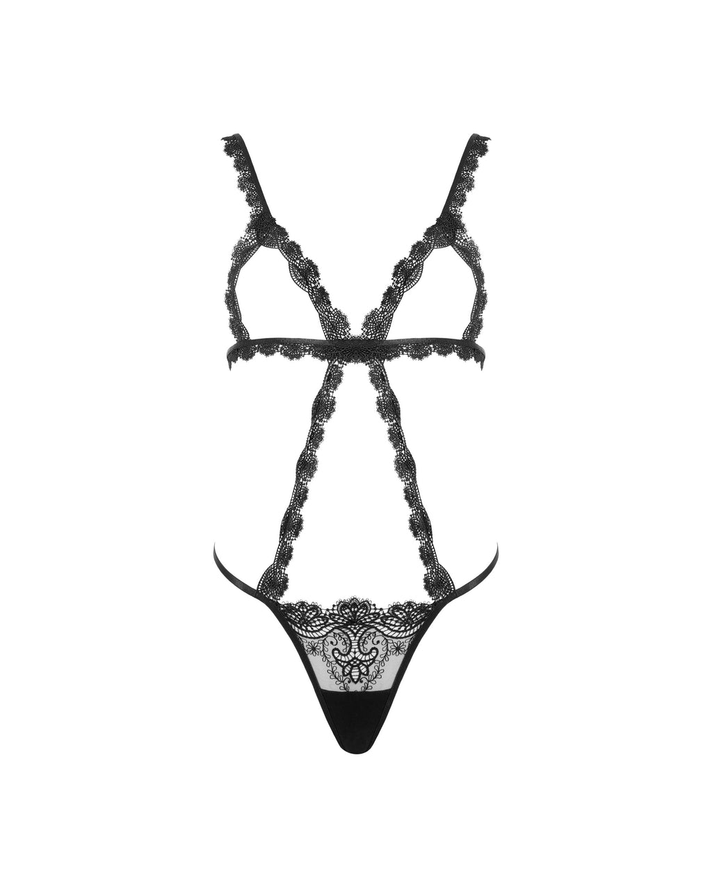 Body ouvert Arella Noir
