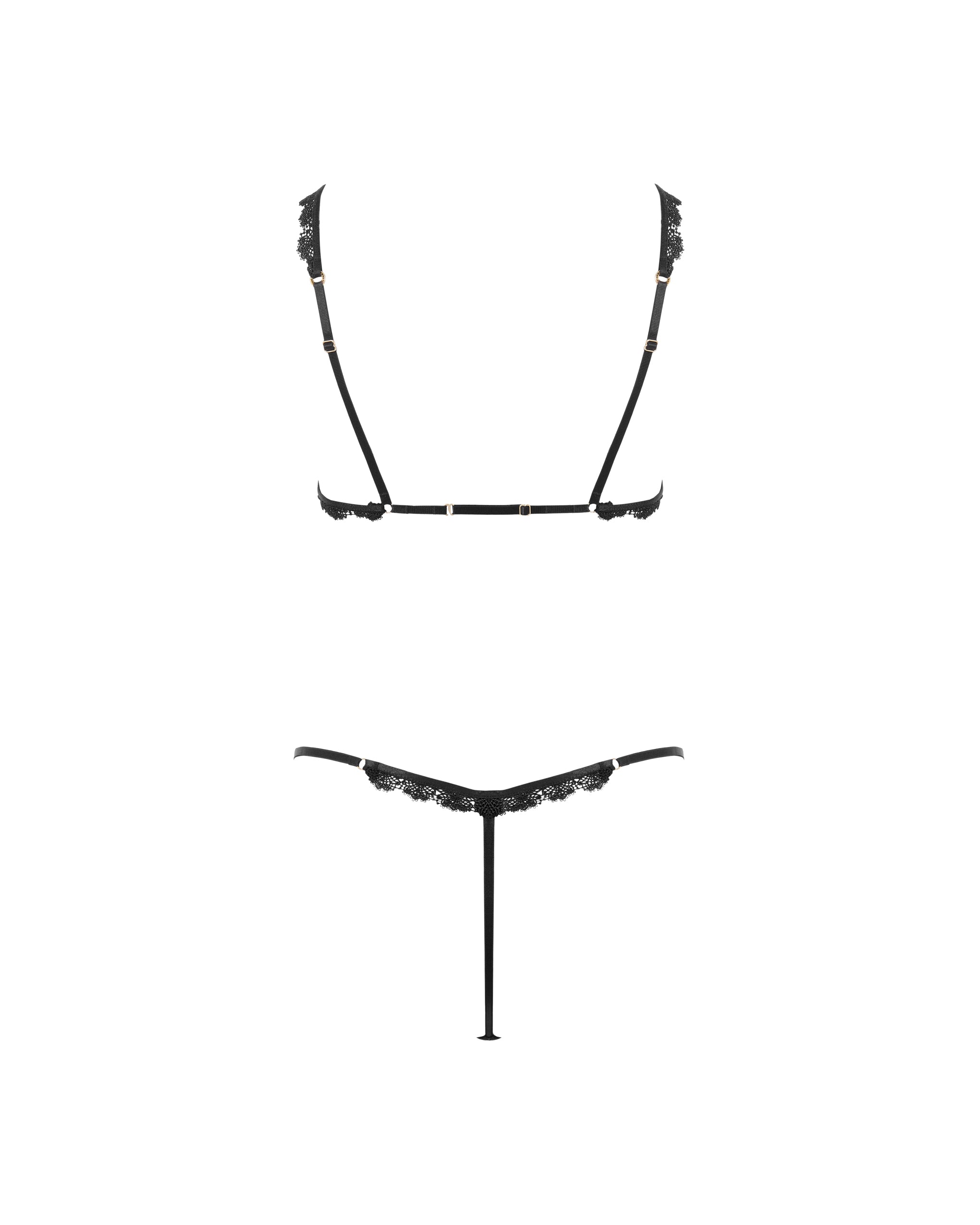 Body ouvert Arella Noir