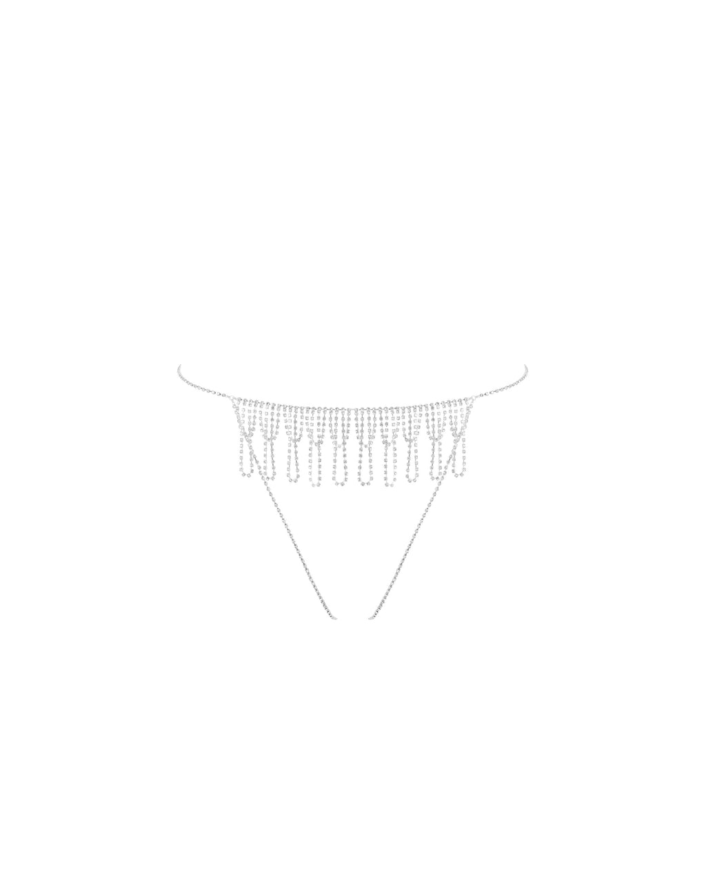String Ouvert Diamant Estelle argent