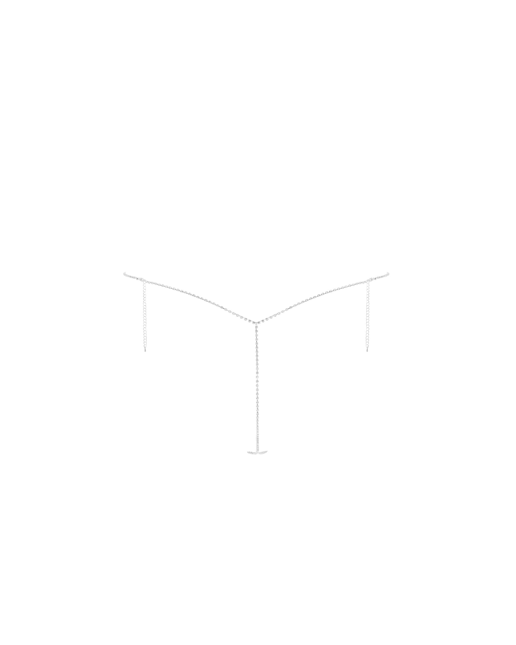 String Ouvert Diamant Estelle argent