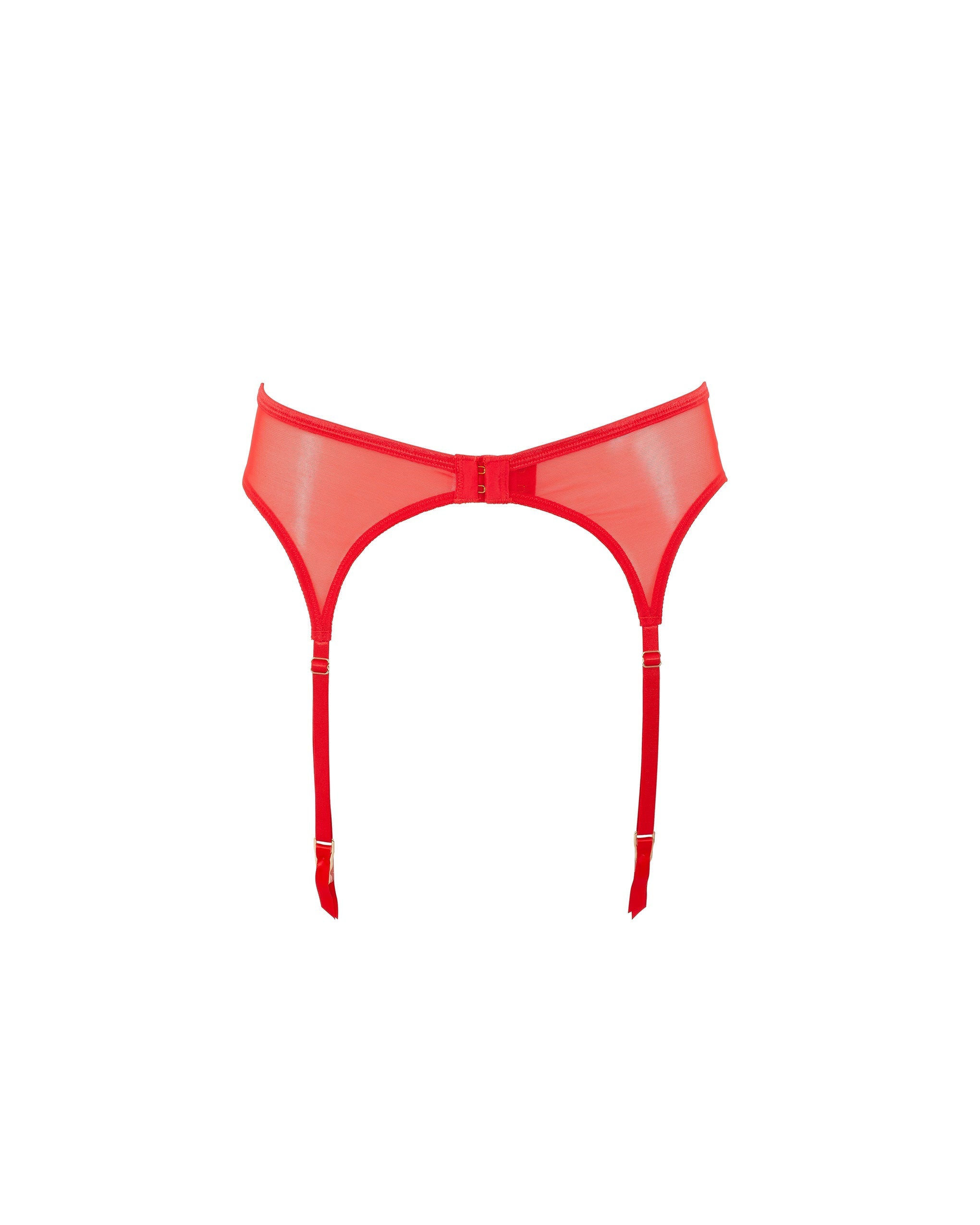 Porte-jarretelles Marseille rouge