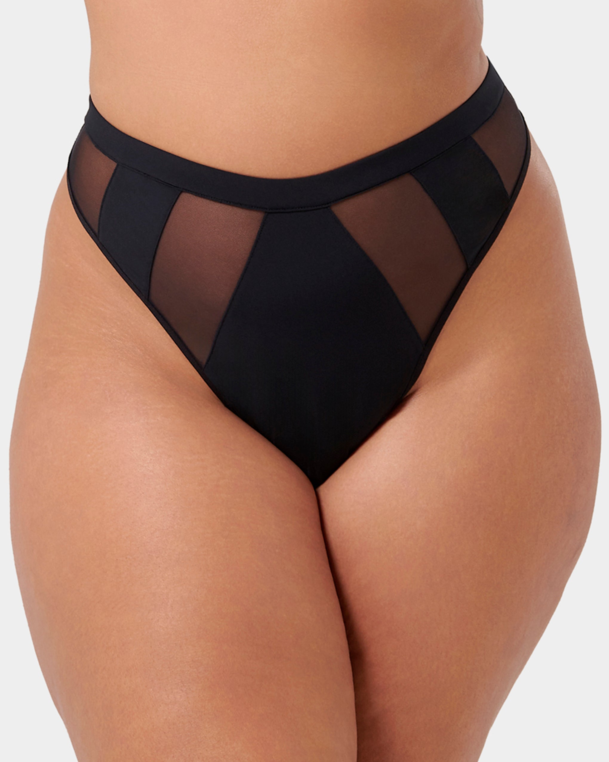 String Taille Haute Orla Noir
